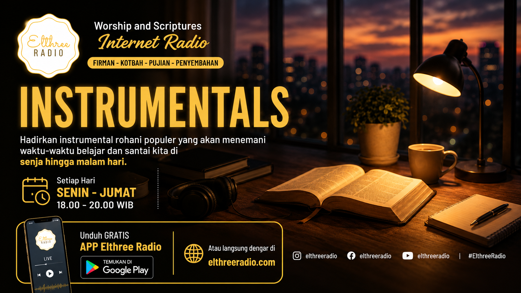 Elthree Radio - Poster Program Rohani 6